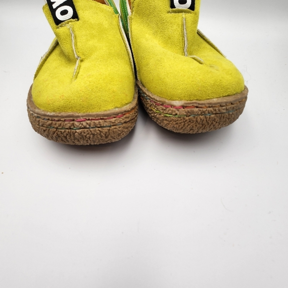 Ovelo slip on shoes/ yellow & green - Picture 9 of 11